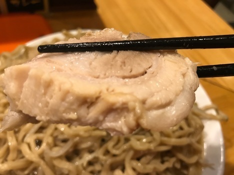坂戸二郎系ラーメン麺たなか大盛りラーメンヤサイマシ豚リフト