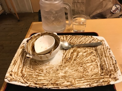 伊賀レストランito名物デカ盛りハヤシライス大盛り完食