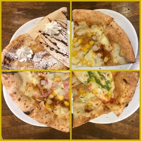 伊勢崎ナポリの食卓食べ放題ピザ１
