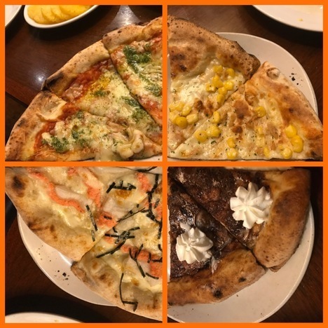 宇都宮ピザ食べ放題ナポリの食卓大食い