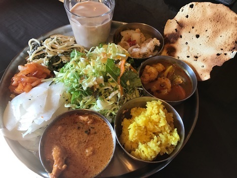 佐野インドカレー食べ放題印度家ランチ大食い2巡目