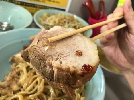 立川マシマシ足利DXマシライス麺と豆腐に変更豚増し豚リフト