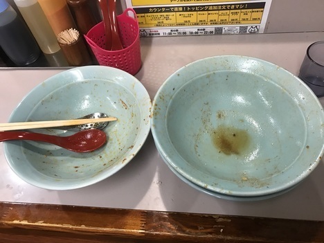 立川マシマシ足利ヒーヒー麺の麺を豆腐とごはんに変更