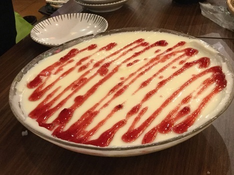 ちばちゃん上野店大食いオフ会チーズケーキ