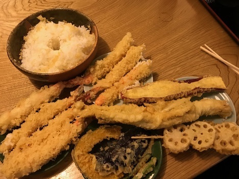 徳島鳴門魚榮デカ盛り特注天丼天ぷら取り皿