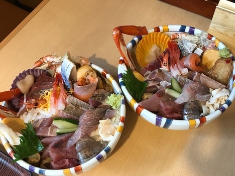 島根松江まつや絶品大盛り海鮮丼