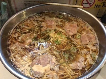 桐生デカ盛りラーメン侍チャレンジラーメン