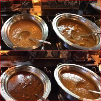 印度屋のカレー4種