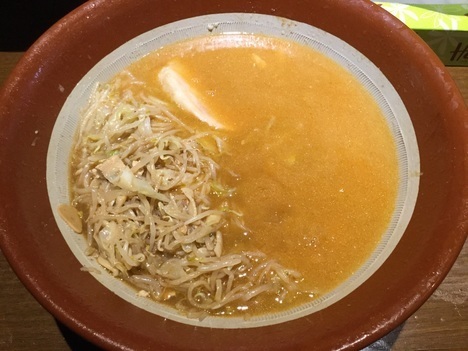 火の豚第2回すり鉢オフ会麺マシフュージョンヤサイマシマシ麺完食