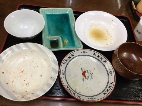 慶良間諸島阿嘉島川道夕食完食