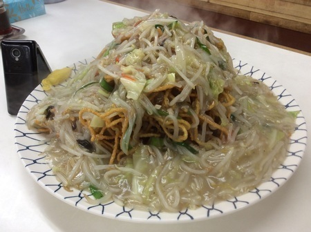 ポパイら〜めんチョモランマ焼きそば