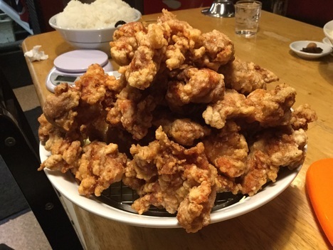 蝦夷からあげW定食
