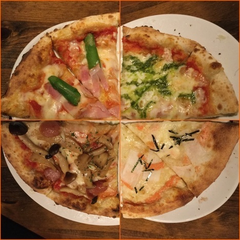 ナポリの食卓桐生店巡回ピザ複合写真