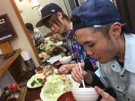 相模原とんかつ赤城プチオフ会Draco&いけちゃん丸