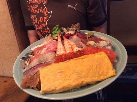 太田寿司広海鮮丼重量