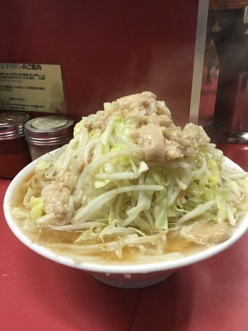 桜台ラーメン二郎大ラーメンヤサイマシマシアブラ