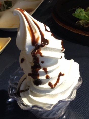 太田ステーキあさくまサラダバーのみスイーツソフトクリーム
