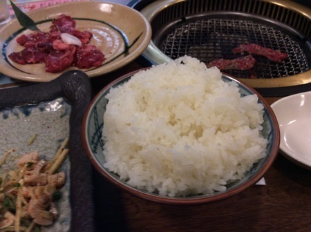 足利炭火苑29の日ごはん