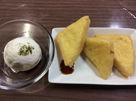 七宗豆腐匠揚げ豆腐とからし豆腐