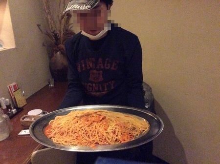 洋麺亭太田デカ盛りナポリタン比較
