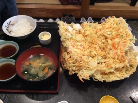 御殿場魚啓かきあげ定食