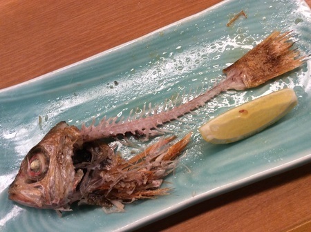 つづみ金沢のどぐろ完食