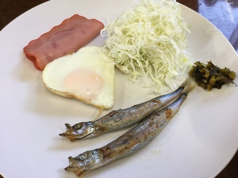 慶良間諸島阿嘉島川道朝食
