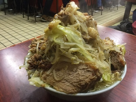 ラーメン富士丸神谷本店ブタメン大盛