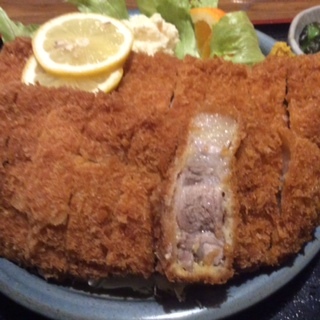 みの和とんかつ断面